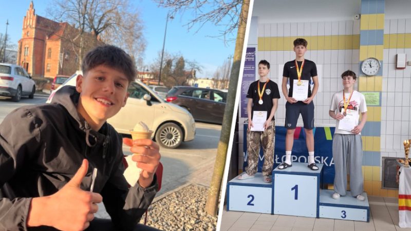 Złoty występ Patryka Zachwiei. Naprawa ma powód do dumy