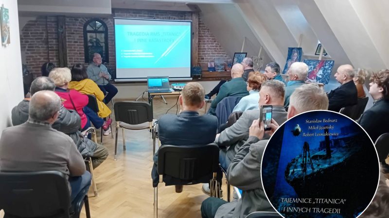 Historia, emocje i pełna sala. Spotkanie o katastrofach morskich w Jordanowie