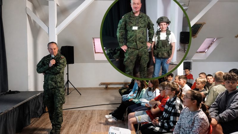 Patriotyzm w praktyce w Toporzysku. Uczniowie uczyli się bezpieczeństwa