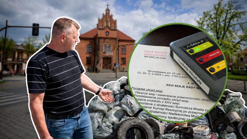 Kamery na śmieciarzy? Jordanów przyjął pilotażowy program
