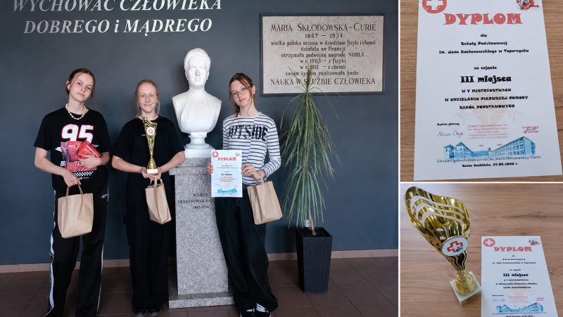 Toporzysko na podium. Dziewczyny pokazały, że umieją pomagać