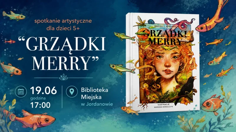 Jordanów: Wiersze, ilustracje i warsztaty dla dzieci w bibliotece miejskiej