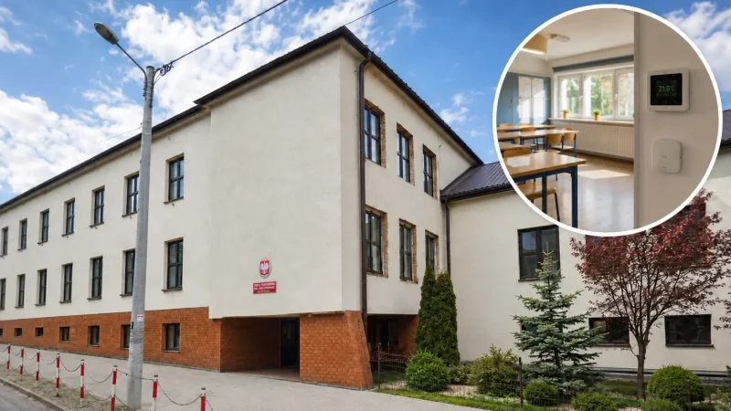 Inteligentne ogrzewanie w szkole. Jordanów liczy na oszczędności