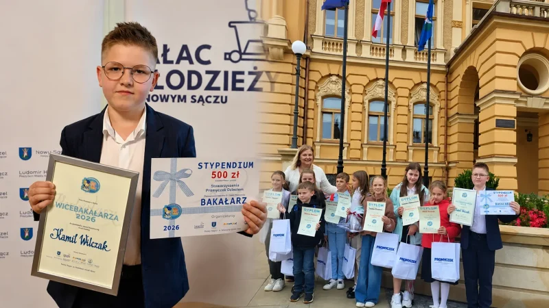 Kamil z Naprawy Wicebakałarzem 2026. Sukces szkoły