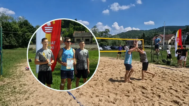Kołłątaj z Jordanowa znów mistrzem powiatu w plażówce