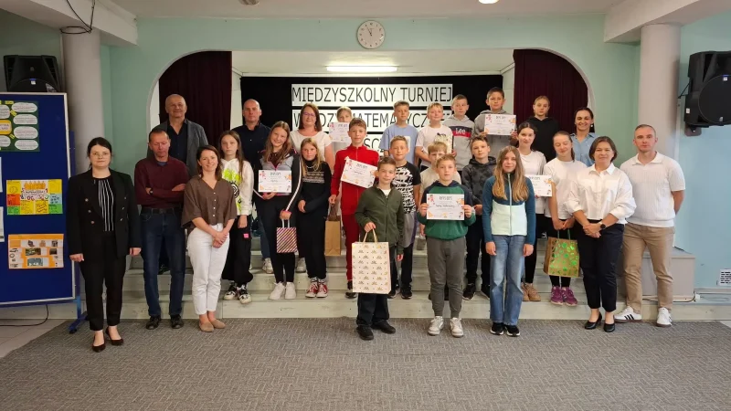 Matematyka i sport w Sidzinie. Sześć szkół w turnieju
