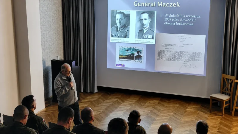 Żołnierze szlakiem Maczka odwiedzili Jordanów i Wysoką